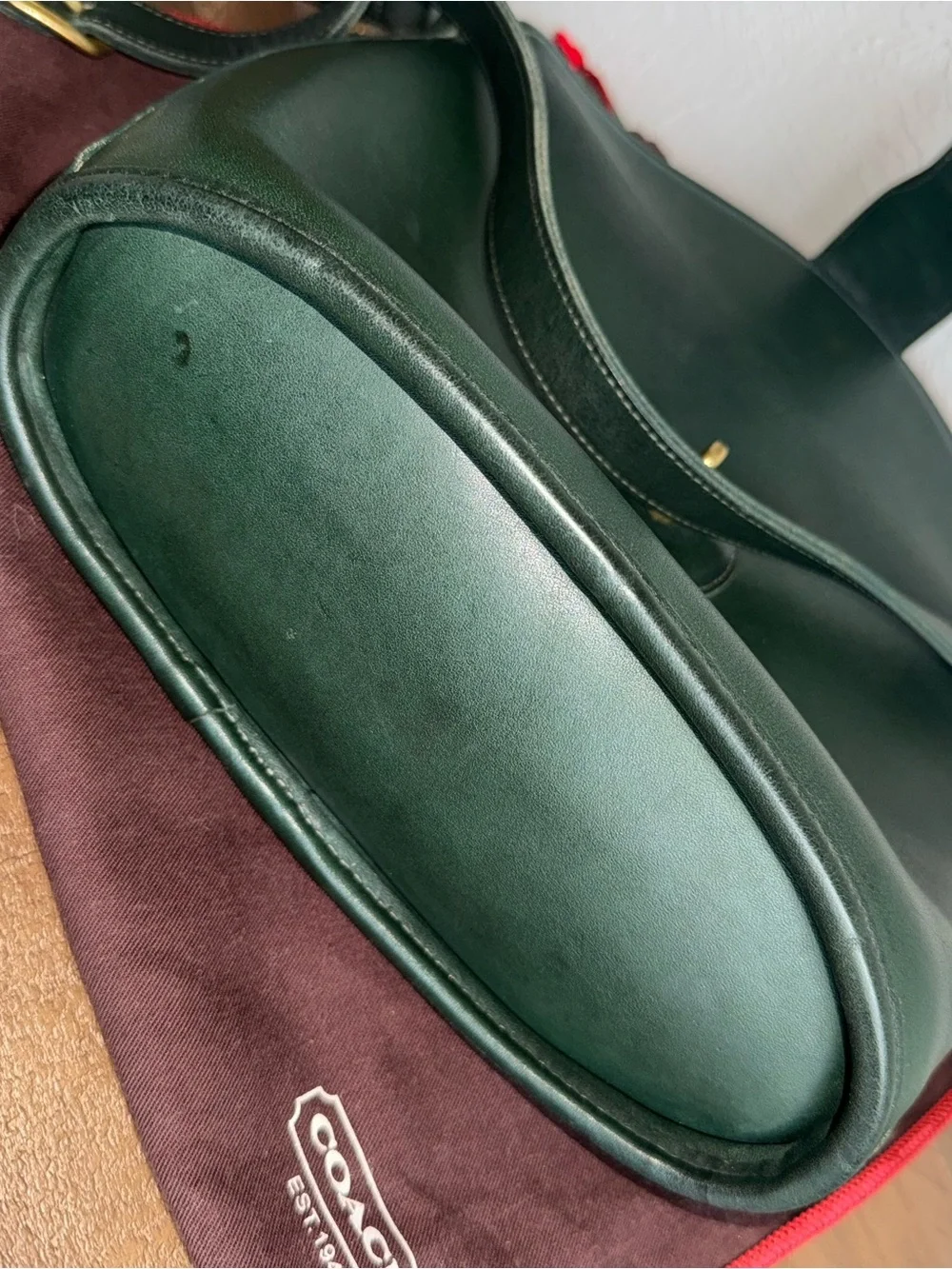 Vintage Coach Nottingham Satchel - Picture 6 of 6